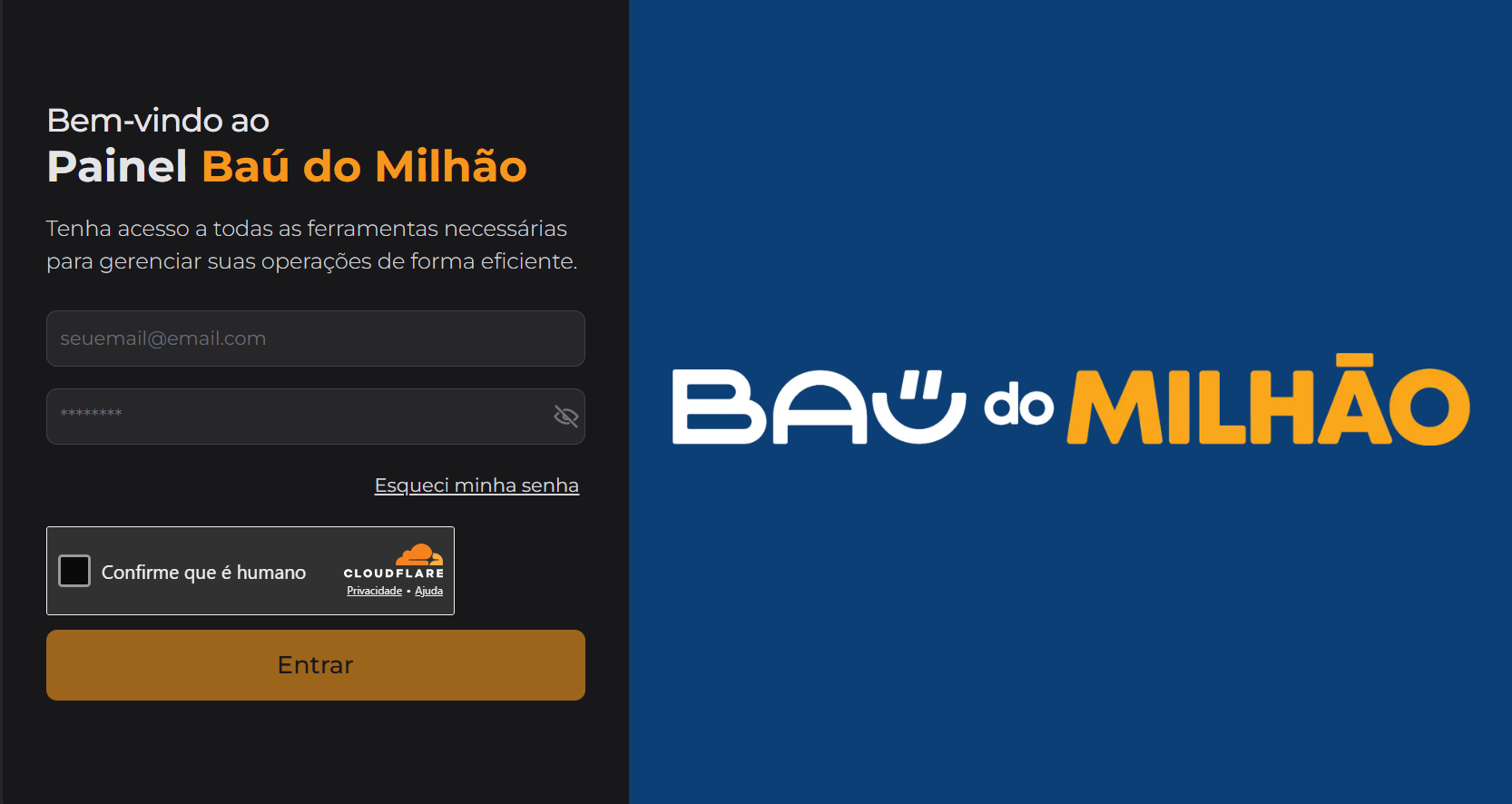 Tela de login